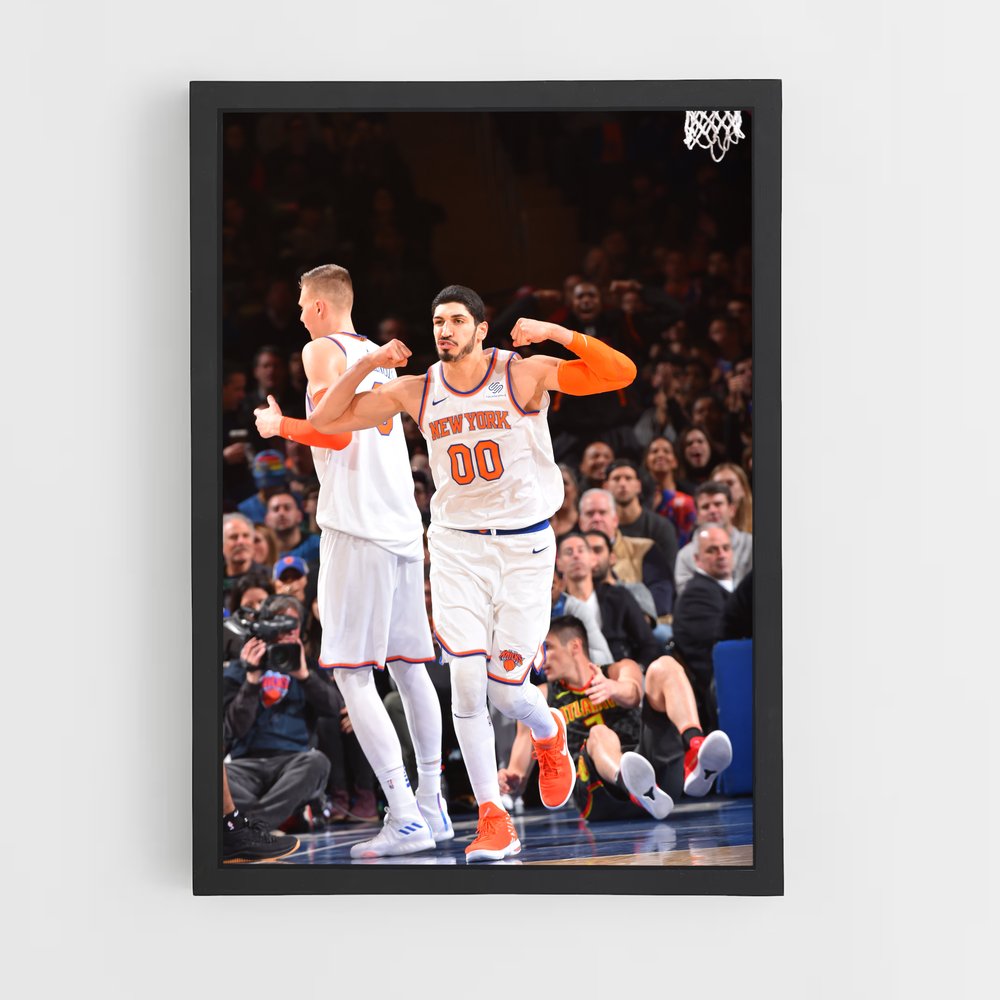 Poster Orange Slam – affiche Basketball (vue 2)